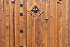 Cedar Gate with Texas Star Insert in Frisco, TX