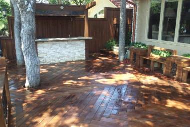 Pecan Ready Seal Deck Stain in Allen, TX