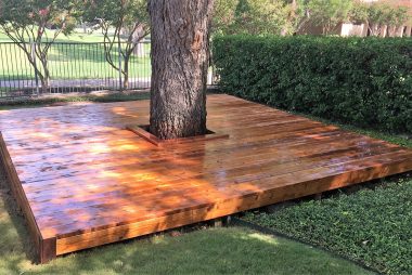 Deck Staining in Allen, TX