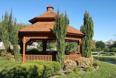 Gazebo Stain in Lewisville, TX