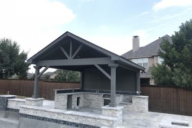 Patio Cover Staining Frisco, TX