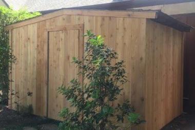 Shed After Clean in McKinney, TX