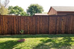 Board on Board Cedar Fence in Celina, TX