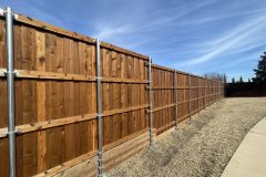 Board on Board Cedar Fence in Fort Worth, TX