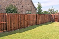 Board on Board Cedar Fence in Prosper, TX