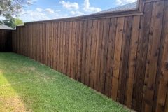 Board on Board Cedar Fence in Allen, TX