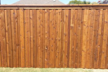 Board on Board Cedar Fence in Frisco, TX