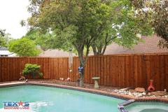 Board on Board Cedar Fence in Plano, TX
