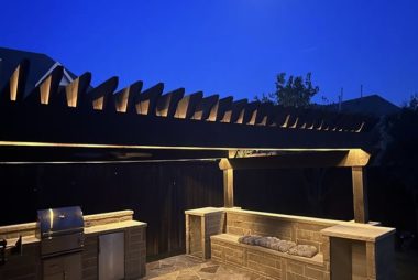 Attached  Standard Pergola in Frisco, TX