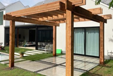 Modern Pergola in Prosper, TX