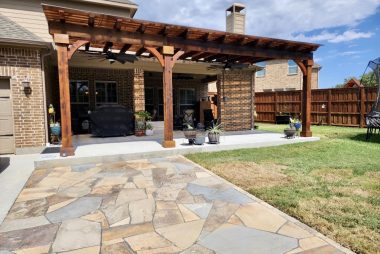 Attached  Standard Pergola  in Lewisville, TX