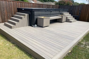 Envision  Composite Hot Tub Deck in  Allen, TX