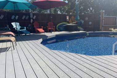 Pool Composite Deck in McKinney, TX