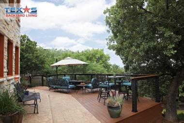Multi Level Composite Deck in Fort Worth, TX