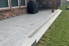 Ashlar Slate Stamp and Stain Concrete in Plano, TX