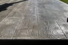 Wood Plank Stamp and Stain Concrete in Southlake, TX