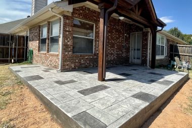 Stamp and Stain Concrete in McKinney, TX