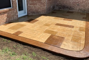 Stamp and Stain Concrete in Anna, TX