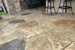 Orchard Stone Stamp and Stain Concrete in Prosper, TX