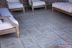 Ashlar Slate Stamp and Stain Concrete in Plano, TX