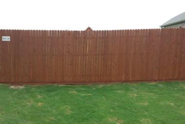 Sable Fence Stain in Lewisville, TX