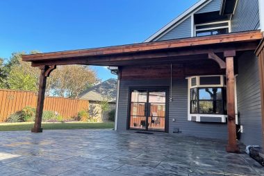 Shed Patio Cover in Dallas, TX