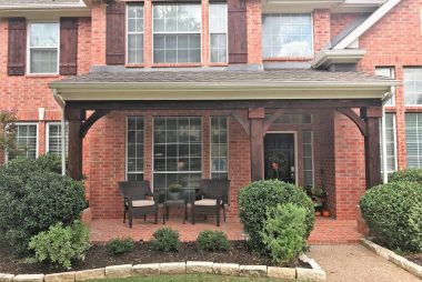 Flat Style Patio Cover in McKinney, TX