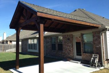 Gable Patio Cover in Irving, TX