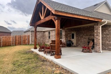Gable Patio Cover in Richardson, TX