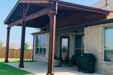 Gable Patio Cover in Wylie, TX