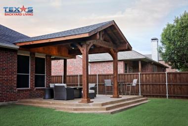 Gable Patio Cover in McKinney, TX