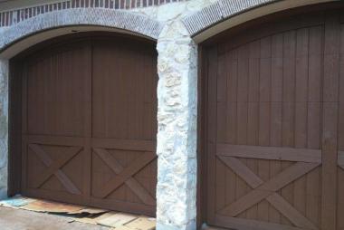 Coffee Solid Garage Stain in Frisco, TX