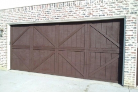 Garage Door - Padre Brown Solid