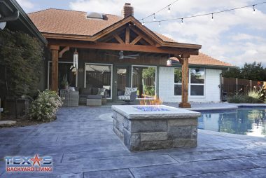 Outdoor Fire Pit in Carrollton, TX