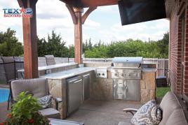 Milsap Outdoor Kitchen in Carrollton, TX