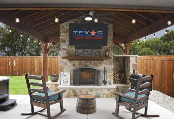 ©WWW.LRTRSTUDIOS.COM-Patio-Cover-with-Gable-Medium-Brown-Stain-Fireplace-517A2964-LOGO