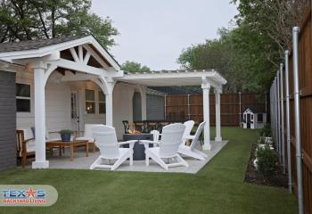 Gable Patio Cover and  Pergola in Wylie, TX
