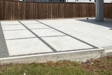 Concrete Pavers with Texas Star Gravel in  Carrollton, TX