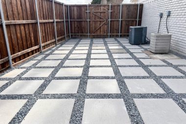 Concrete Pavers with Texas Star Gravel in  Dallas, TX