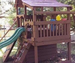 Sable Playset Stain in Frisco, TX