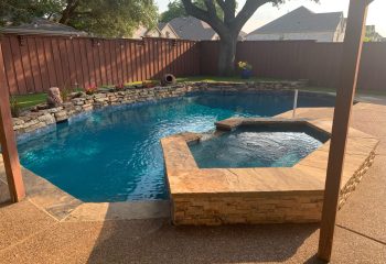 Pool Remodel in Plano, TX