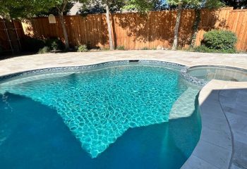 Pool Remodel in Frisco, TX