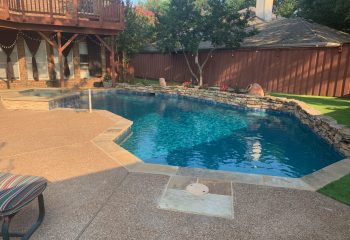 Pool Remodel in Plano, TX 