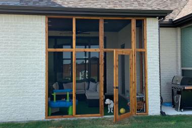 Screened In Patio in Carrollton, TX