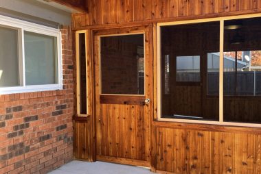 Screened In Patio in Allen, TX