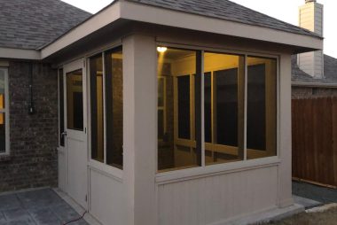 Screened In Patio in Plano, TX