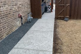 Salt Finish Concrete