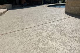 Cool Deck Concrete Coating and Texture