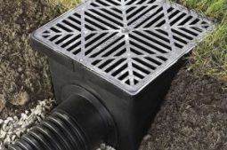 French Drain Catch Basin
