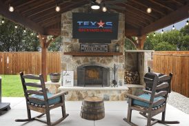Outdoor Living Area - Texas Backyard Living